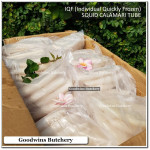 Calamari SQUID FLOWER cumi kembang IQF (Individual Quickly Frozen) price/pack 1kg